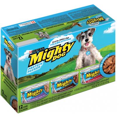 purina mighty dog dog food variety pack