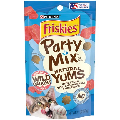Friskies Party Mix Naturals Tuna Flavor Cat Treats