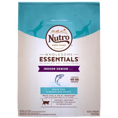 Buy Nutro Wholesome Essentials Indoor Senior Whitefish and Brown