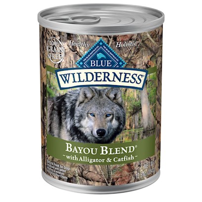 Blue Buffalo Wilderness Grain Free Bayou Blend with Alligator and Catfish Canned Dog Food