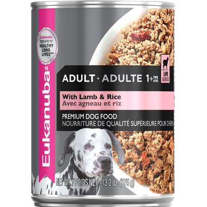 Photos - Dog Food Eukanuba Adult Lamb and Rice Dinner Canned  13.2-oz, case of 12 