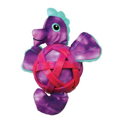 kong seahorse dog toy