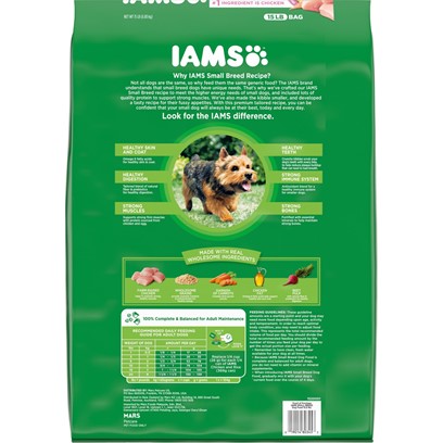 Buy Iams Small Breed Dry Dog Food Online | PetCareRx