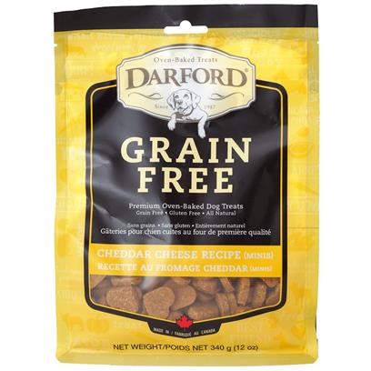 Darford Grain Free Cheddar Cheese Recipe Minis Oven Baked Dog Treats