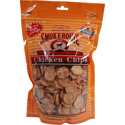 smokehouse chicken chips dog treats