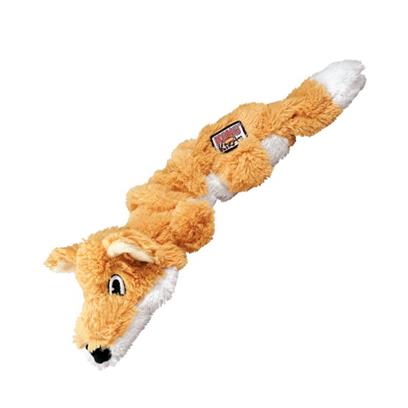 KONG Scrunch Knots Fox Plush Dog Toy