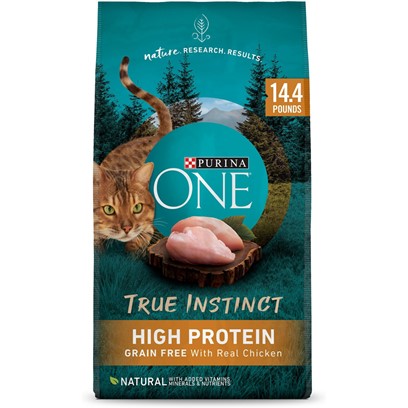 Buy Purina ONE True Instinct Grain Free Chicken Plus Vitamins