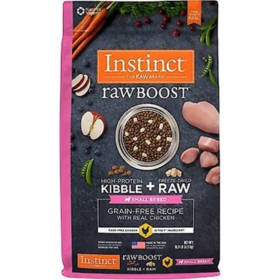 Nature's Variety Instinct Raw Boost Small Breed Grain-Free Chicken Meal Dry Dog Food