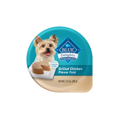 Blue Buffalo Divine Delights Small Breed Grilled Chicken Pate Dog Food Cup