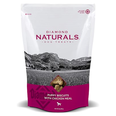 Diamond Naturals Puppy Biscuits with Chicken Meal Dog Treats