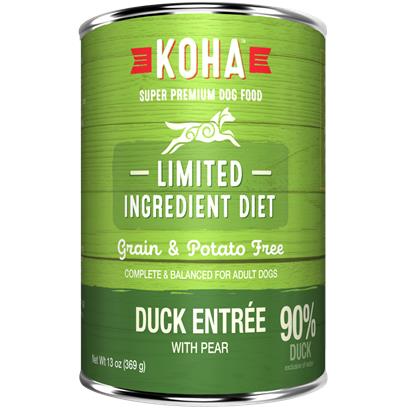 Buy KOHA Grain & Potato Free Limited Ingredient Diet Duck Entree with Pear Canned Dog Food