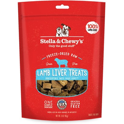 Stella & Chewy's Freeze-Dried Raw Lamb Liver Dog Treats