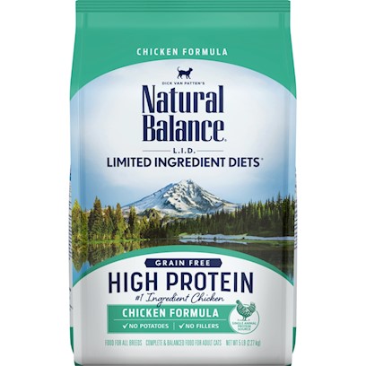 Natural Balance L.I.D. Limited Ingredient Diets High Protein Chicken Recipe Dry Cat Food
