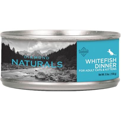 Diamond Naturals Whitefish Dinner Adult & Kitten Formula Canned Cat Food