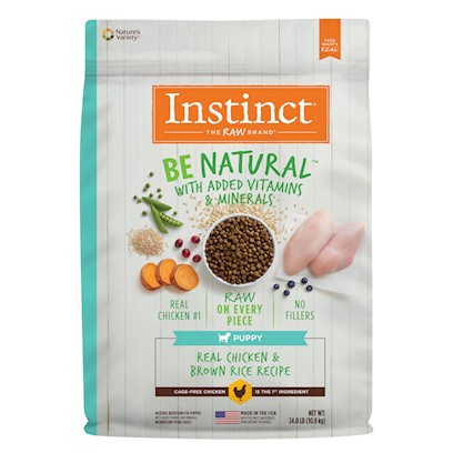 Nature's Variety Instinct Be Natural Puppy Chicken & Brown Rice Recipe Dry Dog Food