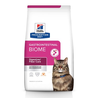 Hill's Prescription Diet Gastrointestinal Biome Digestive/Fiber Care with Chicken Dry Cat food