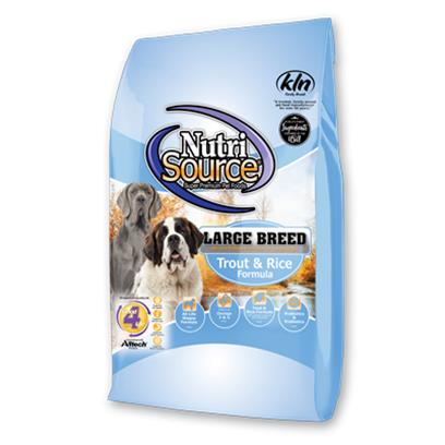 NutriSource Large Breed Trout & Rice Recipe Dry Dog Food
