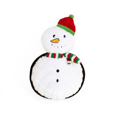Buy ZippyPaws Z-Stitch Grunterz Holiday Snowman Plush Dog Toy Online ...
