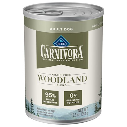 Blue carnivora cat food sale