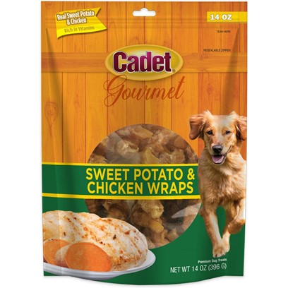Cadet Gourmet Sweet Potato & Chicken Wraps