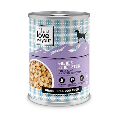 I and Love and You Grain Free Gobble It Up Stew Canned Dog Food