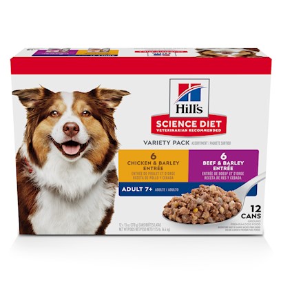 Buy Hill's Science Diet Senior 7+ Variety Pack Canned Dog Food Online