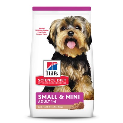 Hill's Science Diet Adult Small & Mini Lamb Meal & Brown Rice Recipe Dry Dog Food
