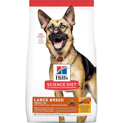 Photos - Dog Food Hills Hill's Science Diet Adult 6+ Large Breed Chicken Meal, Rice, & Barley Reci 