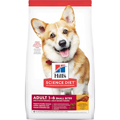 Hill's Science Diet Adult Small Bites Chicken & Barley Recipe Dry Dog Food