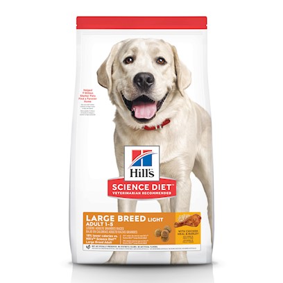 Hill's Science Diet Large Breed Light Chicken Meal & Barley Dry Dog Food
