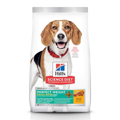 Hill's Science Diet Perfect Weight Chicken Recipe Small Bites Adult Small Breed Dry Dog Food