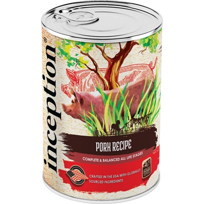 Inception Pork Recipe Canned Dog Food