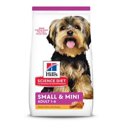 Hill's Science Diet Adult Small & Mini Breed Chicken Meal & Rice Dry Dog Food