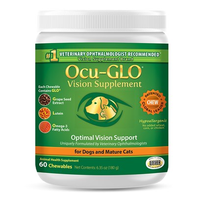 Ocu-GLO Vision Supplement for Dogs and Mature Cats 