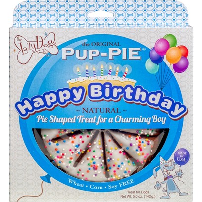 Lazy Dog Cookie Company Original Happy Birthday Pup-PIE for a Charming Boy