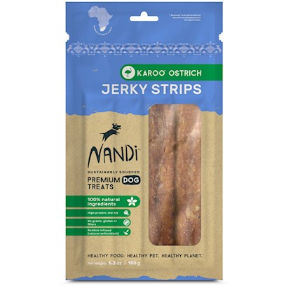 Nandi Karoo Ostrich Jerky Strips Treats