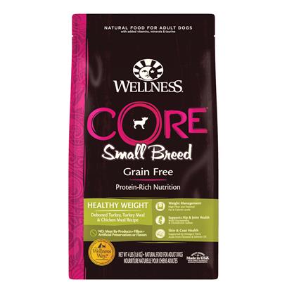Wellness CORE Natural Grain Free Small Breed Healthy Weight Dry Dog Food