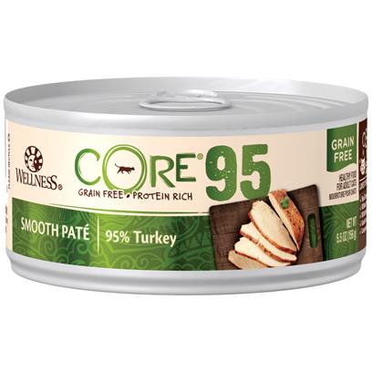 Wellness CORE 95% Natural Grain Free Turkey Wet Canned Cat Food