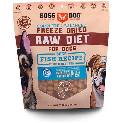 Boss Dog Complete & Balanced Fish Recipe Freeze Dried Dog Food