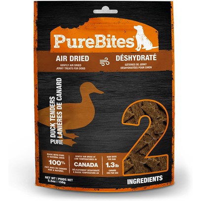 PureBites Duck Jerky Freeze Dried Raw Dog Treats