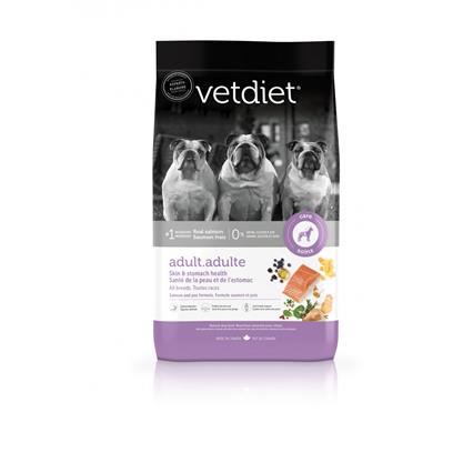 Vetdiet Salmon & Pea Formula Adult Skin & Stomach Health All Breeds Dry Dog Food