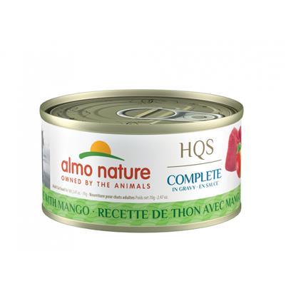 Almo Nature HQS Complete Cat Grain Free Tuna with Mango Canned Cat Food