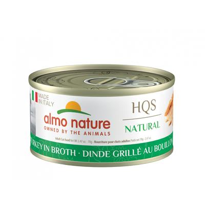 Almo Nature HQS Natural Cat Grain Free Grilled Turkey Canned Cat Food
