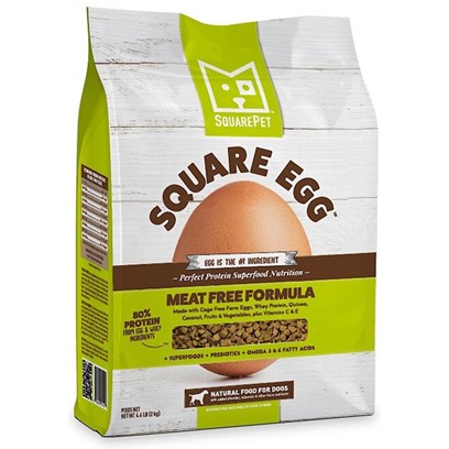 SquarePet Square Egg Meat Free Canine Dry Dog Food