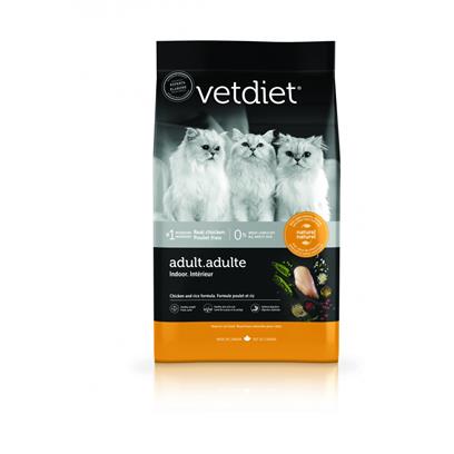 Vetdiet Chicken & Rice Formula Adult Indoor Dry Cat Food