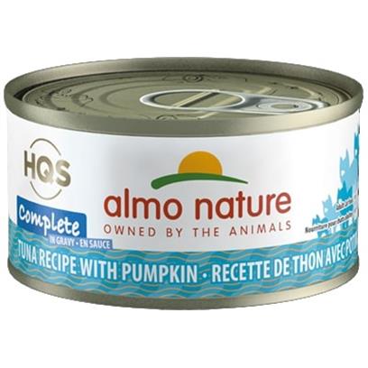 Almo Nature HQS Complete Cat Grain Free Tuna with Pumpkin Canned Cat Food
