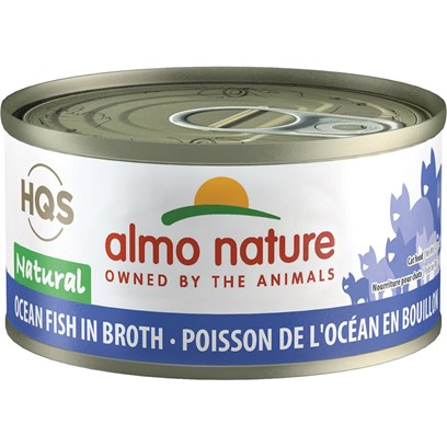 Almo Nature HQS Natural Cat Grain Free Additive Free Ocean Fish Canned Cat Food