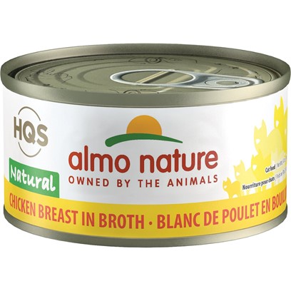 Almo Nature HQS Natural Cat Grain Free Chicken Breast Canned Cat Food
