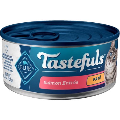 Blue Buffalo Tastefuls Natural Pate Salmon Entree Wet Cat Food
