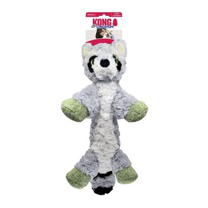 KONG Low Stuff Flopzie Raccoon Dog Toy